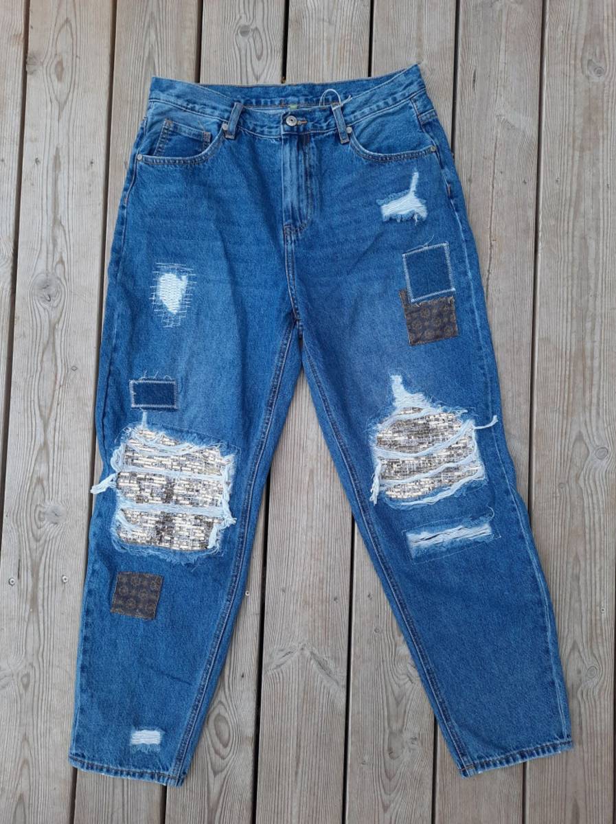 Jeans Patch Glitter 