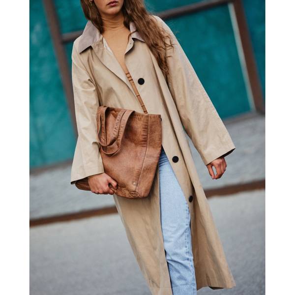 Bilde av Shopper Skinn Chestnut 